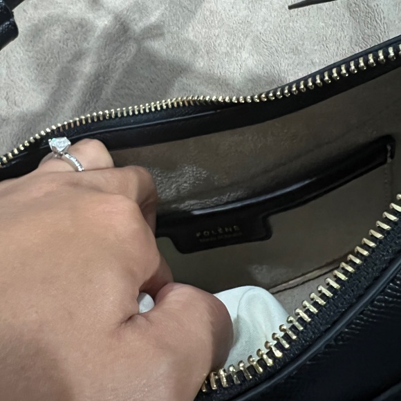 Polene Bags Polene Dix Black Leather Bag Poshmark